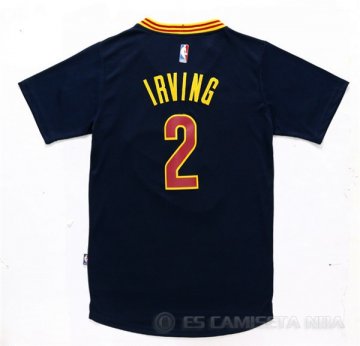 Camiseta Cavaliers Irving #2 Manga Corta Azul