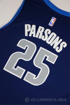 Camiseta Parsons #25 Dallas Mavericks Azul