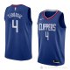 Camiseta Milos Teodosic #4 Los Angeles Clippers Icon 2018 Azul