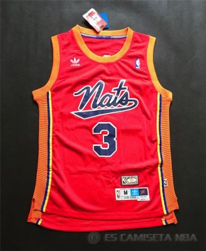 Camiseta Nata Iverson #3 Philadelphia 76ers Rojo