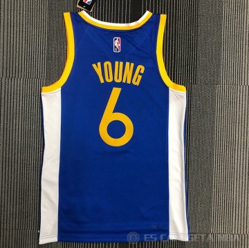 Camiseta Nick Young #6 Golden State Warriors Icon Azul