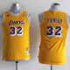 Camiseta Johnson #32 Los Angeles Lakers Nino Amarillo