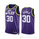 Camiseta Ochai Agbaji #30 Utah Jazz Classic 2023-24 Violeta