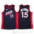 Camiseta Olajuwon #15 USA 1996 Negro