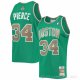 Camiseta Paul Pierce NO 34 Boston Celtics Mitchell & Ness 2007-08 Verde