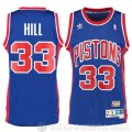 Camiseta Hill #33 Detroit Pistons Blanco
