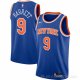 Camiseta RJ Barrett NO 9 New York Knicks Icon Azul
