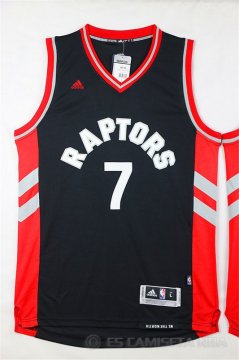 Camiseta Lowry #7 Toronto Raptors Negro
