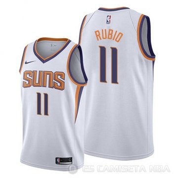 Camiseta Ricky Rubio #11 Phoenix Suns Association Blanco