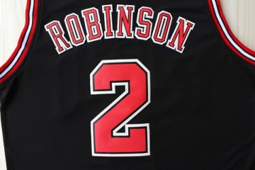 Camiseta Robinson #2 Chicago Bulls Negro