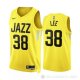 Camiseta Saben Lee #38 Utah Jazz Icon 2022-23 Amarillo