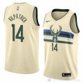 Camiseta Sean Kilpatrick #14 Milwaukee Bucks Ciudad 2018 Crema