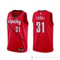 Camiseta Seth Curry #31 Portland Trail Blazers Earned Rojo
