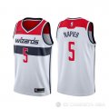 Camiseta Shabazz Napier #5 Washington Wizards Association Blanco