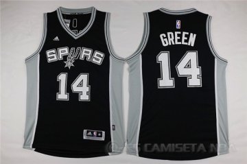 Camiseta Green #14 San Antonio Spurs Negro