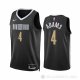 Camiseta Steven Adams #4 Memphis Grizzlies Ciudad 2023-24 Negro