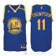 Camiseta Thompson #11 Golden State Warriors Autentico Azul