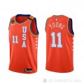 Camiseta Trae Young #11 2020 Rising Star USA Rojo