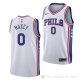 Camiseta Tyrese Maxey #0 Philadelphia 76ers Association 2020-21 Blanco