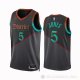 Camiseta Tyus Jones #5 Washington Wizards Ciudad 2023-24 Negro
