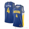 Camiseta Victor Oladipo NO 4 Indiana Pacers Ciudad 2020-21 Azul