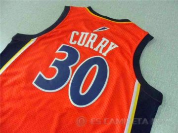 Camiseta retro Curry #30 Golden State Warriors Naranja