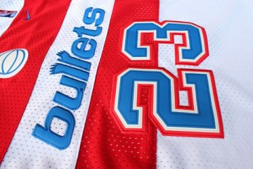 Camiseta retro Jordan #23 Washington Wizards Blanco