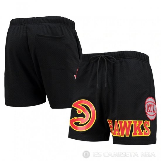 Pantalone Atlanta Hawks Pro Standard Mesh Capsule Negro - Haga un click en la imagen para cerrar