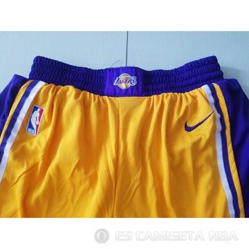 Pantalone Los Angeles Lakers Icon 2018-19 Amarillo