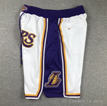 Pantalone Los Angeles Lakers Just Don Blanco