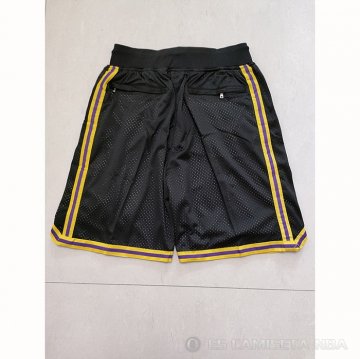 Pantalone Los Angeles Lakers Kobe Bryant 24 Mamba Negro