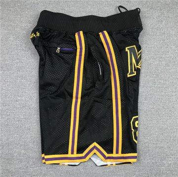 Pantalone Los Angeles Lakers Mamba Negro