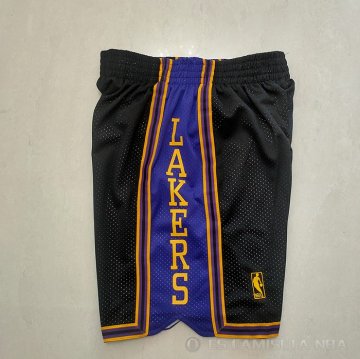 Pantalone Los Angeles Lakers Mitchell & Ness Negro