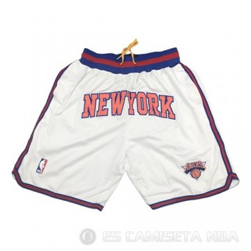 Pantalone New York Knicks Just Don Blanco