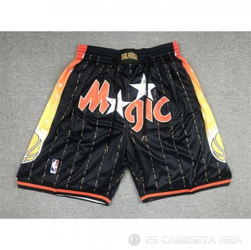 Pantalone Orlando Magic Ciudad Just Don 2021-22 Negro