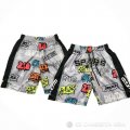 Pantalone San Antonio Spurs Just Don Slap Sticker Blanco