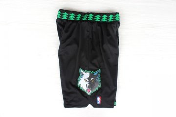 Pantalone retro Minnesota Timberwolves Negro