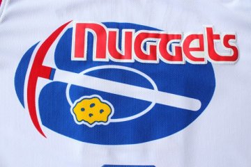 Camiseta Gallinari #8 Nuggets ABA Blanco