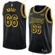 Camiseta Andrew Bogut #66 Los Angeles Lakers Ciudad 2018 Negro