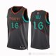 Camiseta Anthony Gill #16 Washington Wizards Ciudad 2023-24 Negro