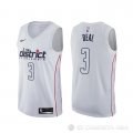 Camiseta Bradley Beal #3 Washington Wizards Ciudad Blanco