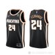 Camiseta Bruno Fernando #24 Atlanta Hawks Ciudad 2019-20 Negro