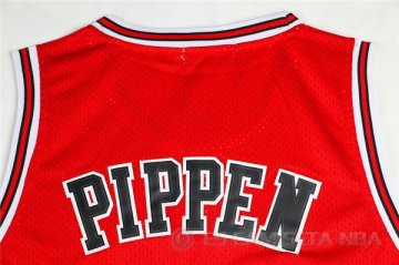 Camiseta Retro Pippen 97-98 #33 Chicago Bulls Rojo