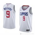 Camiseta C.j. Williams #9 Los Angeles Clippers Association 2018 Blanco