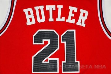 Camiseta Retro Butler #21 Chicago Bulls Rojo