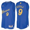 Camiseta Christmas Day Golden State Warriors Iguodala #9 Azul 2016