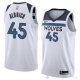 Camiseta Cole Aldrich #45 Minnesota Timberwolves Association 2018 Blanco