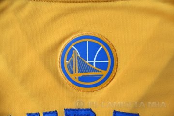 Camiseta Curry3 #30 Golden State Warriors Amarillo