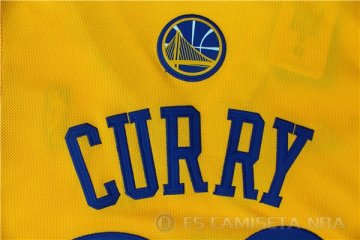 Camiseta Curry #30 Golden State Warriors Amarillo