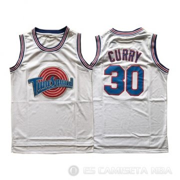 Camiseta Curry #30 Tune Squad Blanco